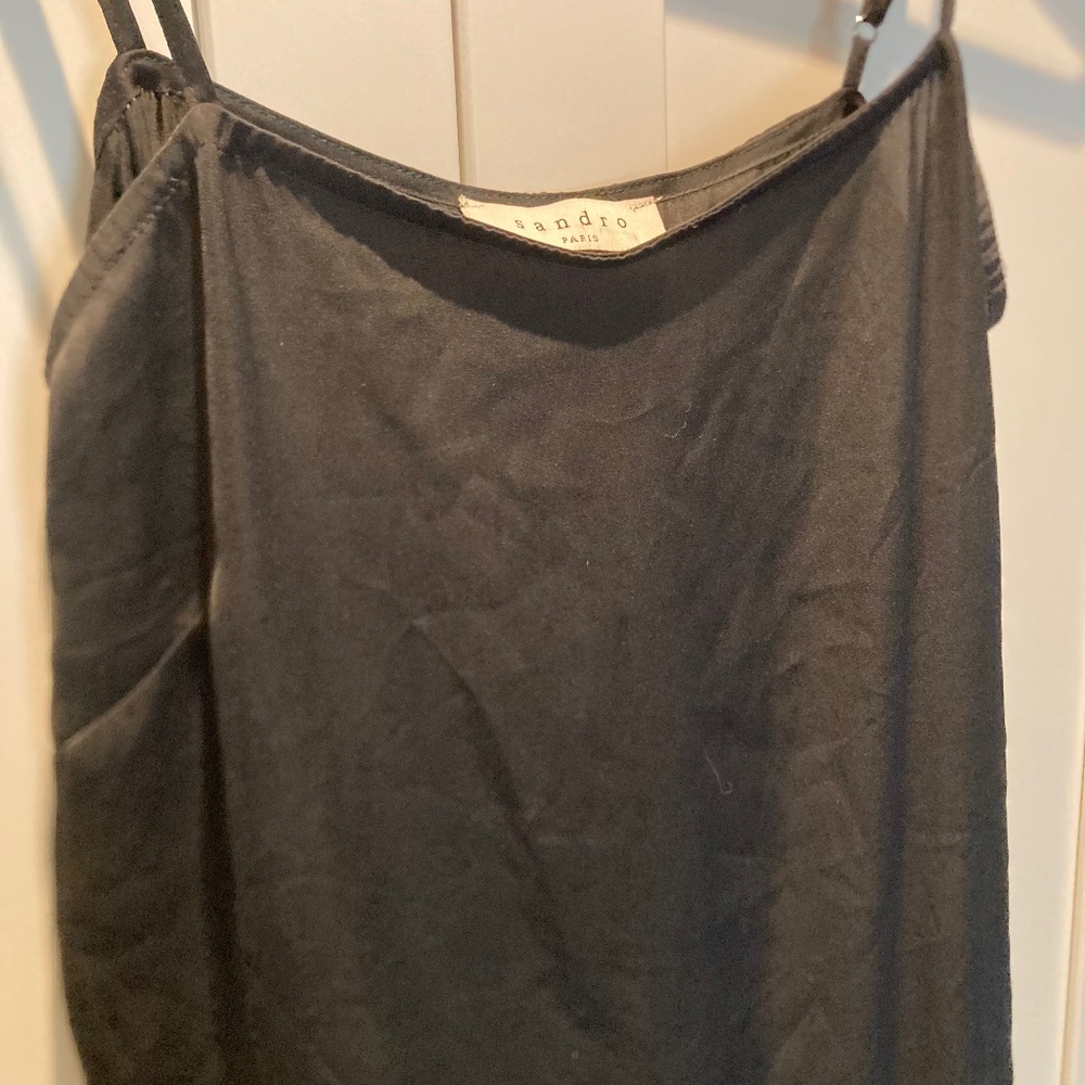 Sandro silk camisole
